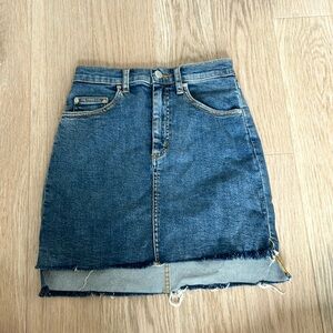 WILFRED FREE denim skirt